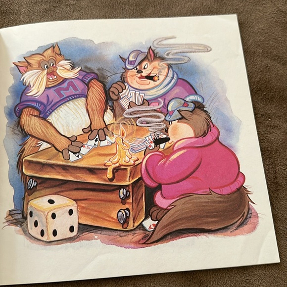 McDonald's 1986 An American Tail Fievel and Tiger Paperback Children’s Book - Picture 5 of 8